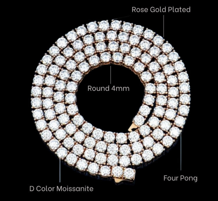 Moissanite Tennis chain collection