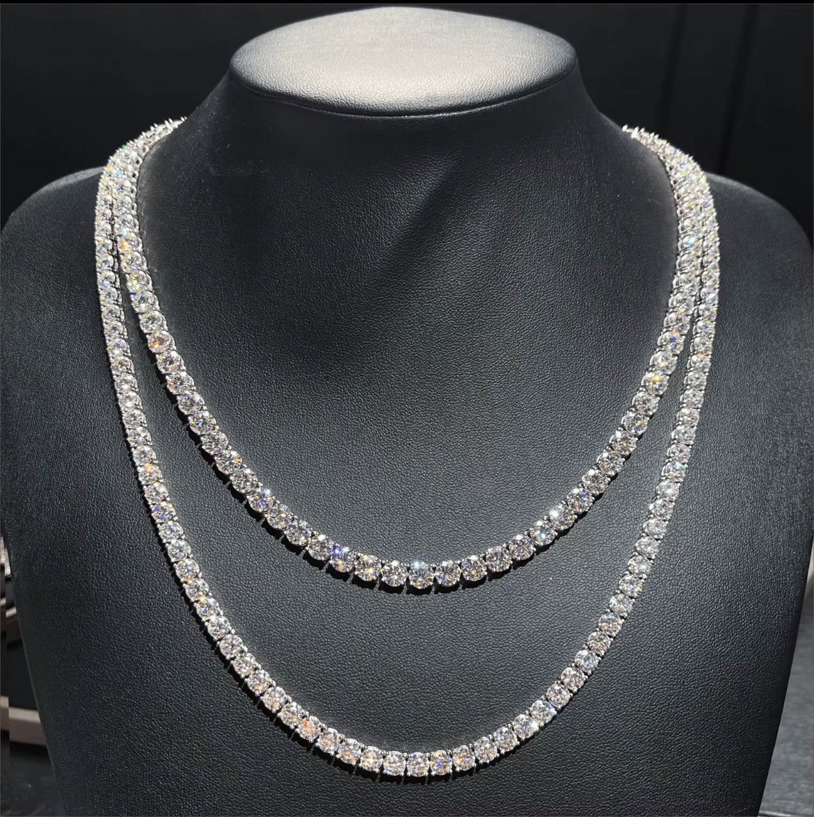 Moissanite Tennis Bracelet Collection